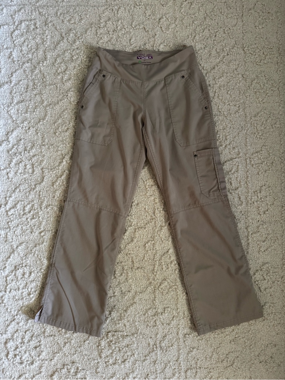 Healing Hands Purple Label Yoga Sz XS Petite Scrub Pants “Tori”